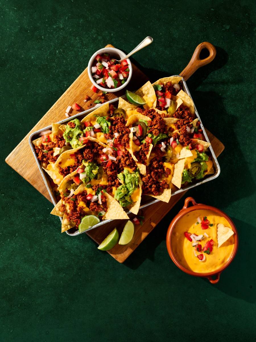 Chorizo Crumbles Nacho recipe.