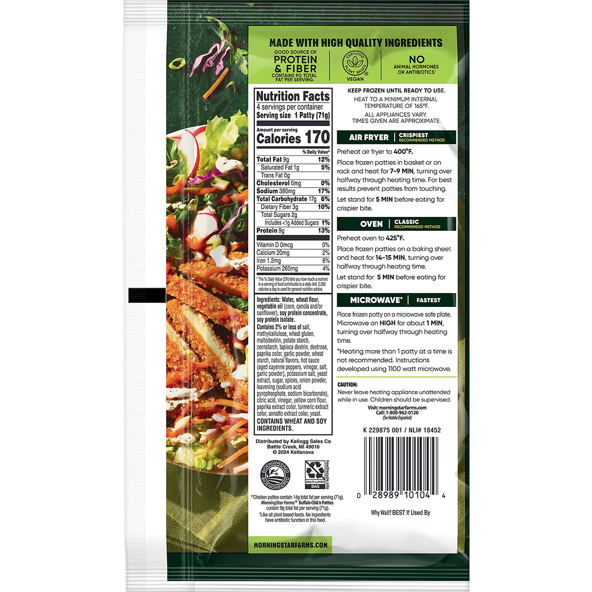 Back of packaging.