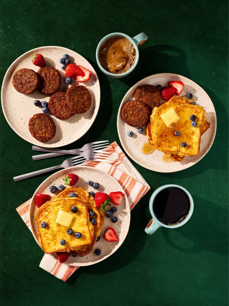 Maple Sausage Patties on a plate.