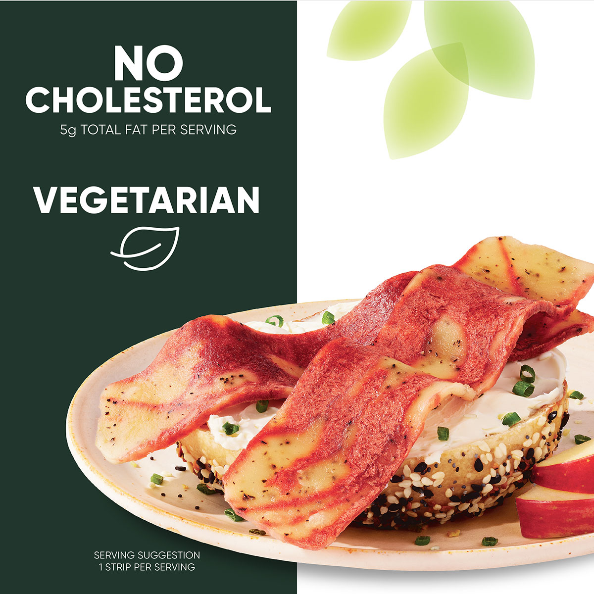 No cholesterol. Vegetarian.