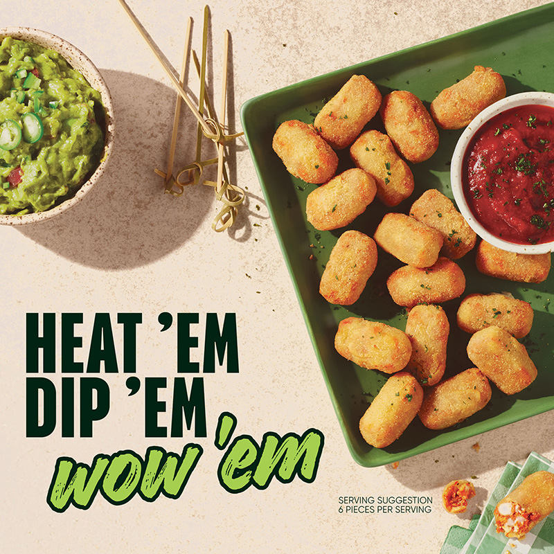 Heat em. Dip em. Wow em.