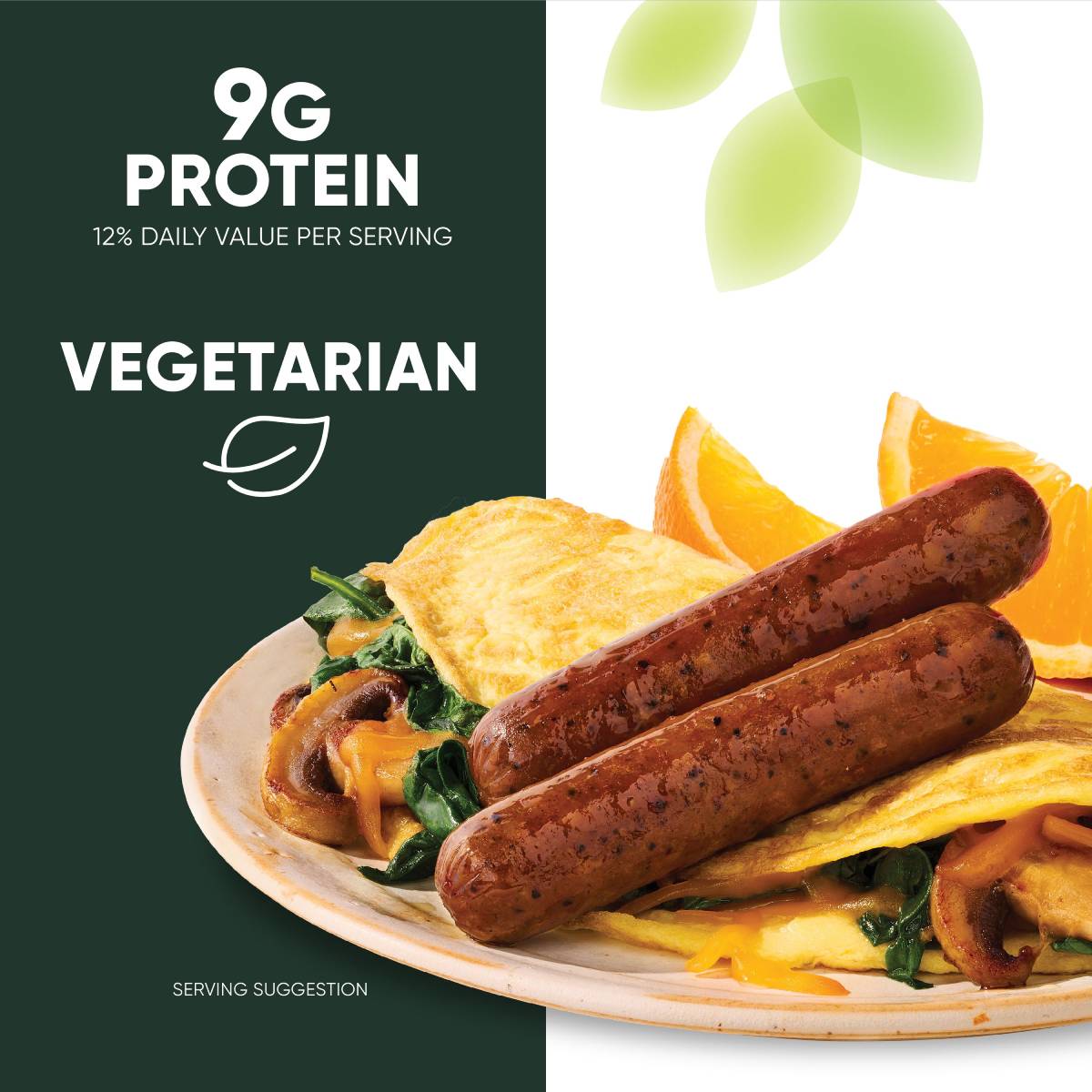 9G Protein. Vegetarian.