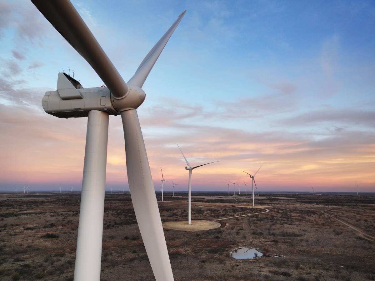 wind turbines