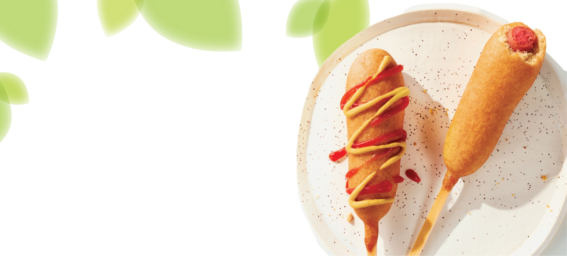 vegetarian corn dogs